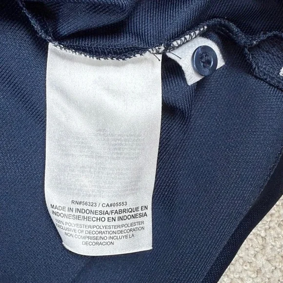 Nike Dri-Fit Mens XL Xavier Musketeers Blue Performance Varsity Polo Shirt - Picture 5 of 8